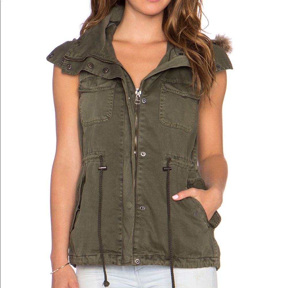 Velvet by Graham & Spencer Odela Army Vest